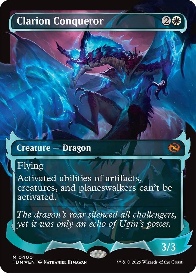 Clarion Conqueror (Showcase) [Tarkir: Dragonstorm] | Clutch Gaming