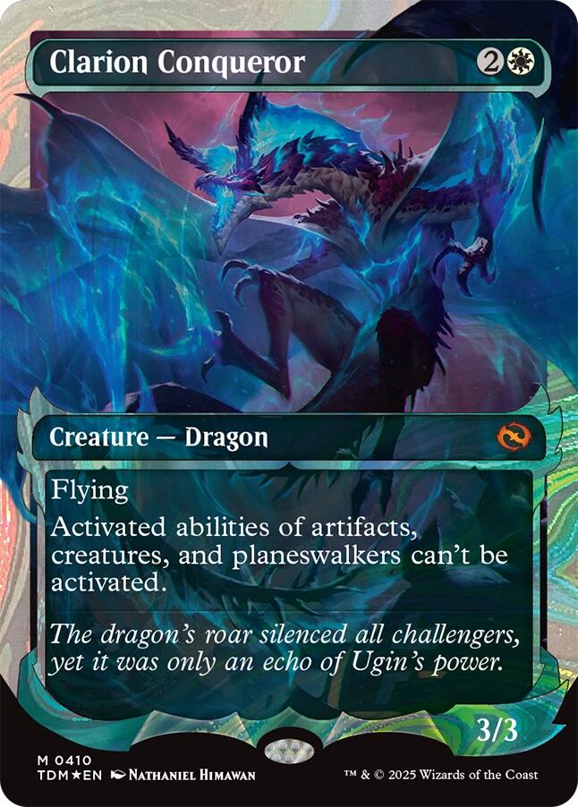 Clarion Conqueror (Showcase) (Halo Foil) [Tarkir: Dragonstorm] | Clutch Gaming