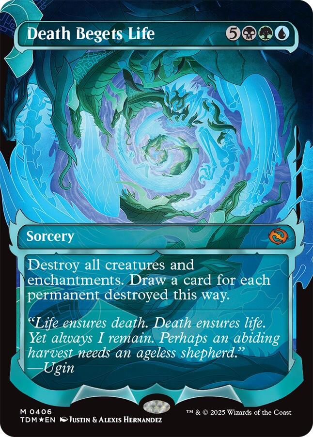Death Begets Life (Showcase) [Tarkir: Dragonstorm] | Clutch Gaming