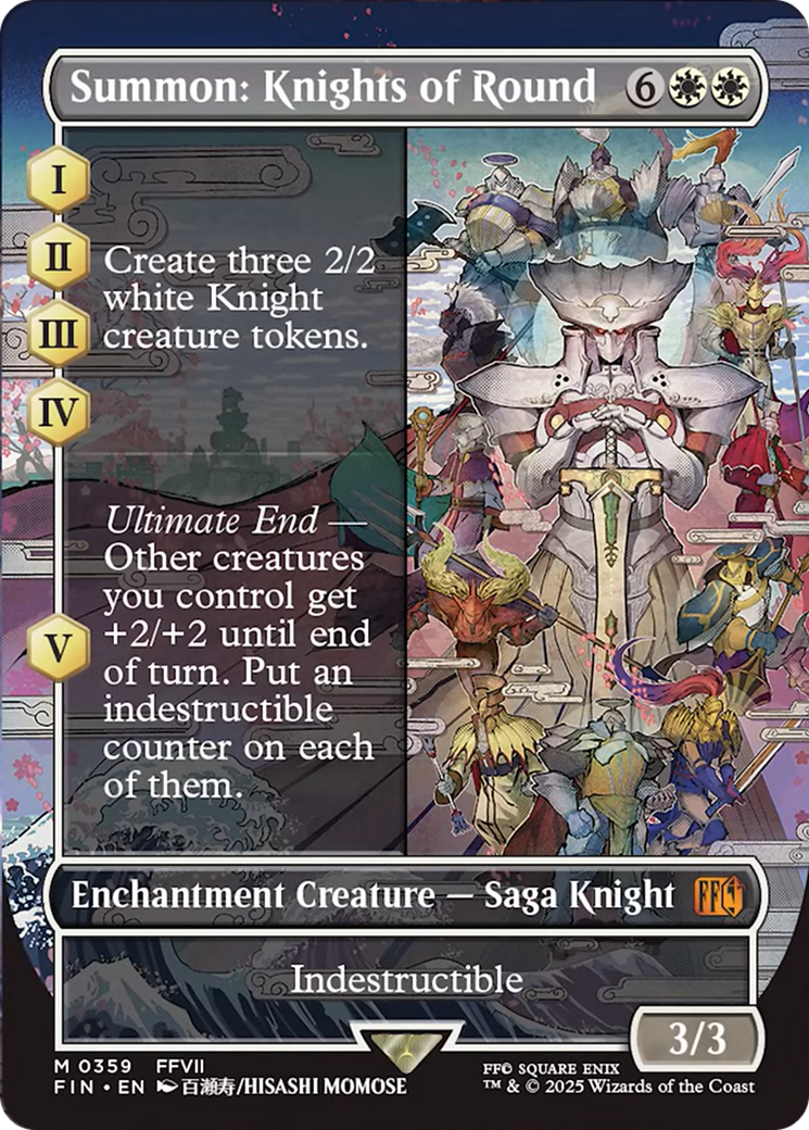 Summon: Knights of Round (Borderless) [FINAL FANTASY] | Clutch Gaming