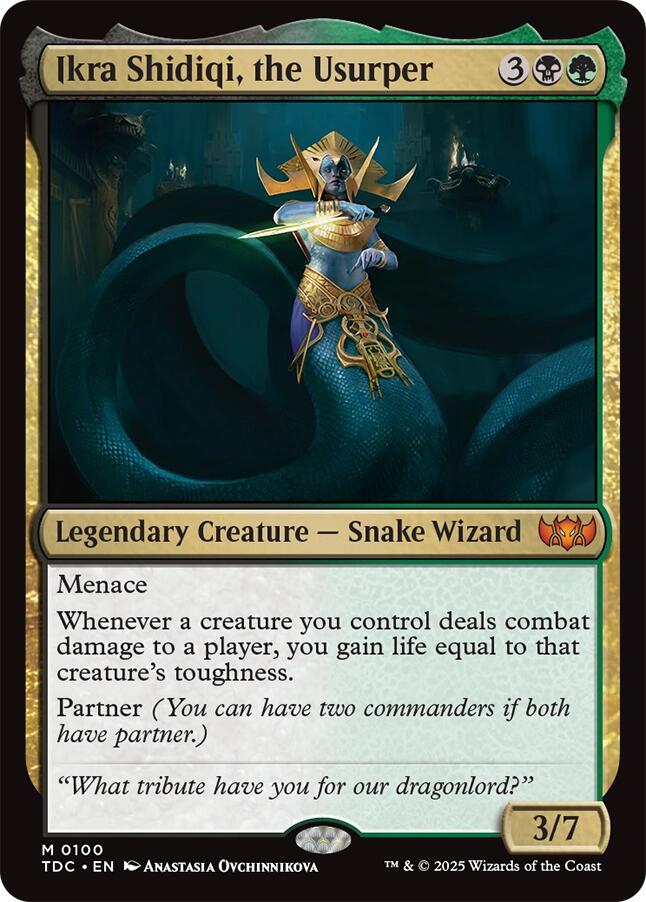 Ikra Shidiqi, the Usurper [Tarkir: Dragonstorm Commander] | Clutch Gaming