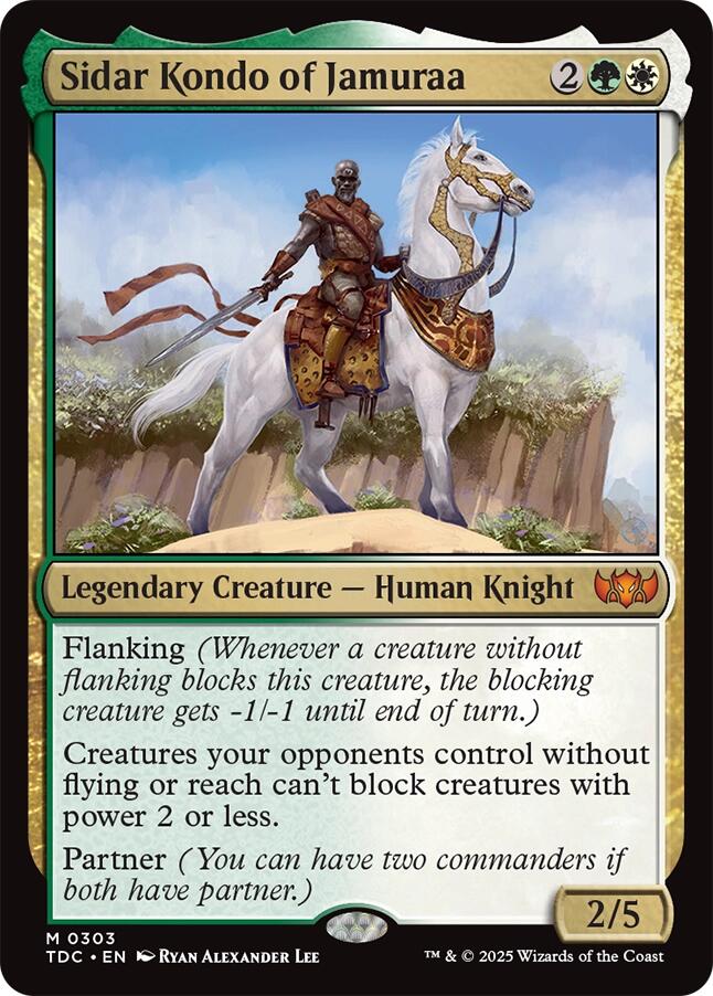 Sidar Kondo of Jamuraa [Tarkir: Dragonstorm Commander] | Clutch Gaming