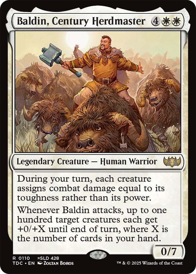Baldin, Century Herdmaster [Tarkir: Dragonstorm Commander] | Clutch Gaming