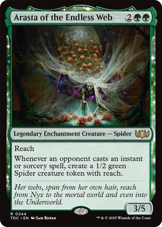 Arasta of the Endless Web [Tarkir: Dragonstorm Commander] | Clutch Gaming