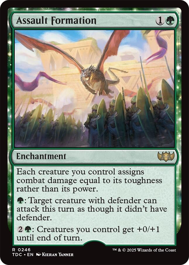 Assault Formation [Tarkir: Dragonstorm Commander] | Clutch Gaming