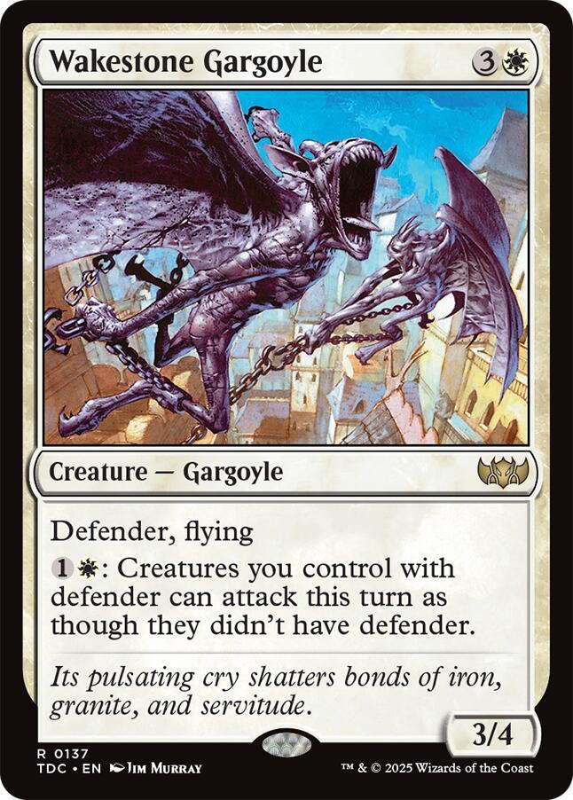 Wakestone Gargoyle [Tarkir: Dragonstorm Commander] | Clutch Gaming