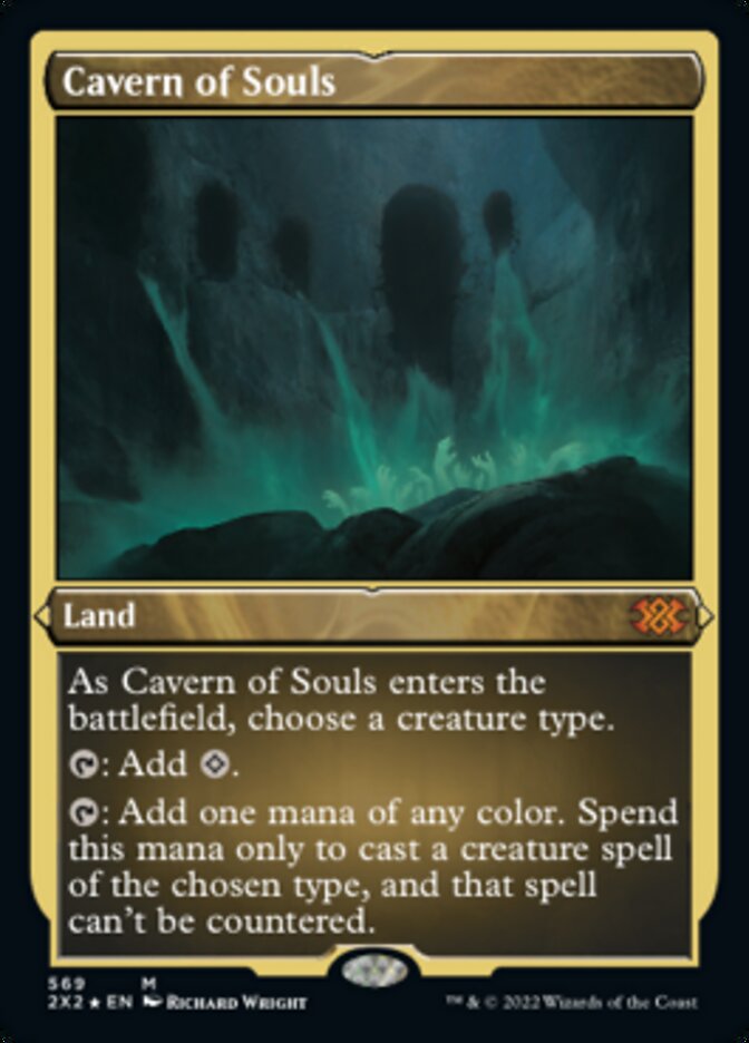 Cavern of Souls (Foil Etched) [Double Masters 2022] | Clutch Gaming