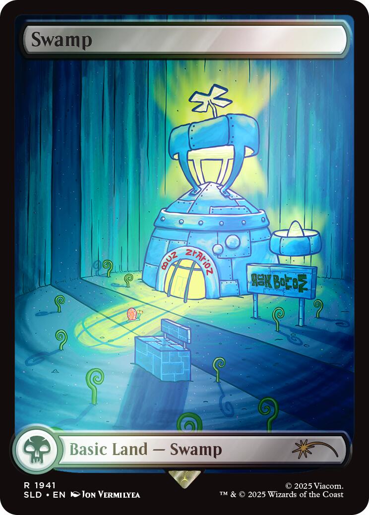 Swamp (1941) (Rainbow Foil) [Secret Lair Drop Series] | Clutch Gaming