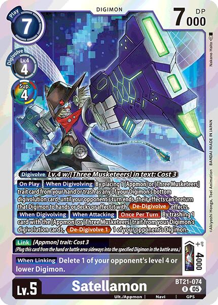 Satellamon [BT21-074] [World Convergence] | Clutch Gaming