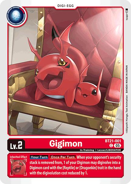 Gigimon [BT21-001] [World Convergence] | Clutch Gaming