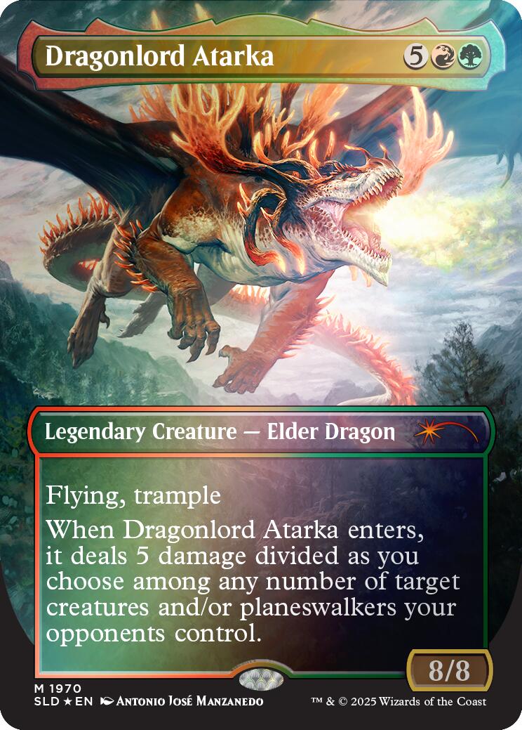 Dragonlord Atarka (Rainbow Foil) [Secret Lair Drop Series] | Clutch Gaming