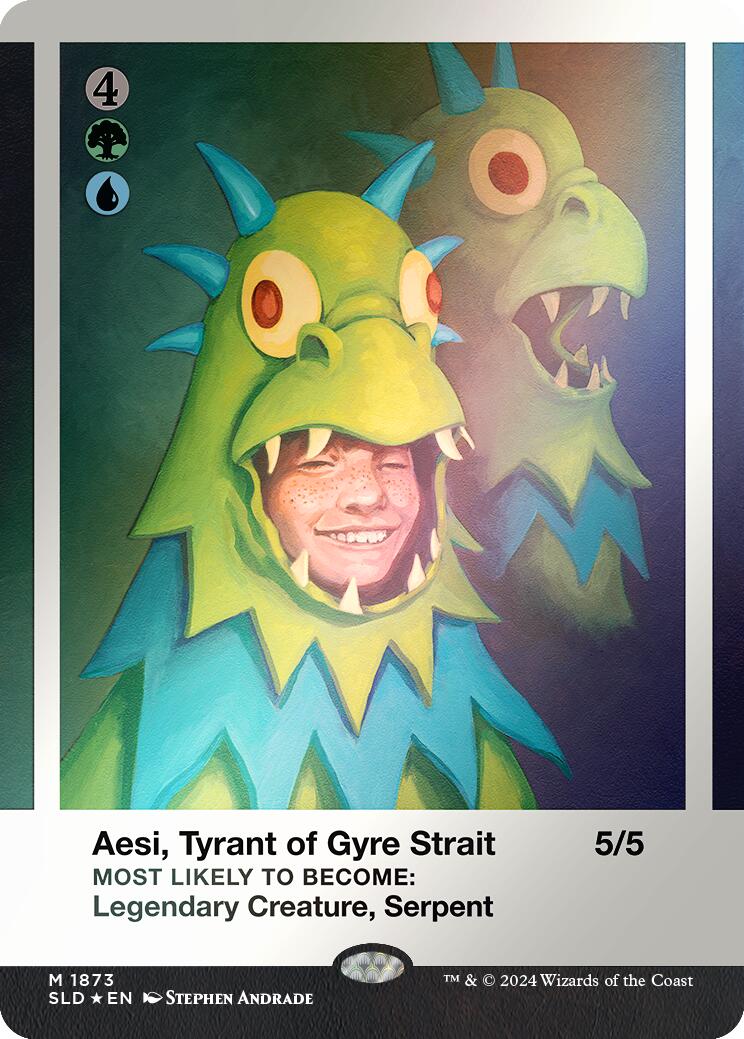 Aesi, Tyrant of Gyre Strait (Rainbow Foil) [Secret Lair Drop Series] | Clutch Gaming