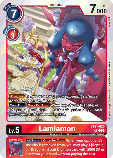 Lamiamon [BT21-025] [World Convergence] | Clutch Gaming