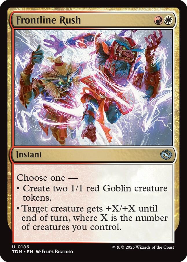Frontline Rush [Tarkir: Dragonstorm] | Clutch Gaming