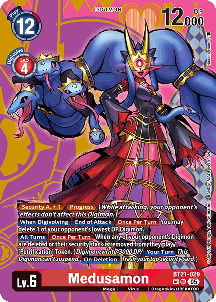 Medusamon [BT21-029] (SP) [World Convergence] | Clutch Gaming