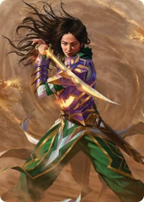 Descendant of Storms Art Card (2/54) [Tarkir: Dragonstorm Art Series] | Clutch Gaming