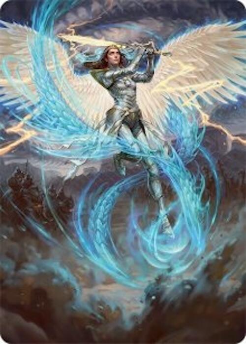 Elspeth, Storm Slayer Art Card (49/54) [Tarkir: Dragonstorm Art Series] | Clutch Gaming