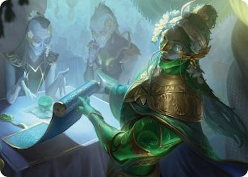 Sibsig Appraiser Art Card (8/54) [Tarkir: Dragonstorm Art Series] | Clutch Gaming