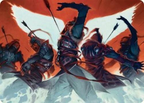 Desperate Measures Art Card (11/54) [Tarkir: Dragonstorm Art Series] | Clutch Gaming