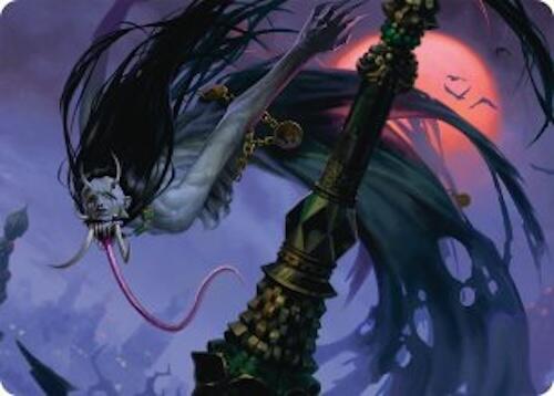 Qarsi Revenant Art Card (12/54) [Tarkir: Dragonstorm Art Series] | Clutch Gaming