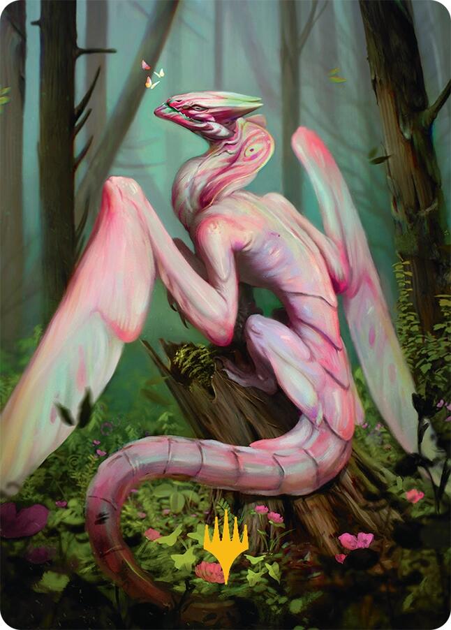 Bloomvine Regent Art Card (46/54) (Gold-Stamped) [Tarkir: Dragonstorm Art Series] | Clutch Gaming