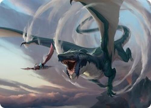 Whirlwing Stormbrood Art Card (27/54) [Tarkir: Dragonstorm Art Series] | Clutch Gaming