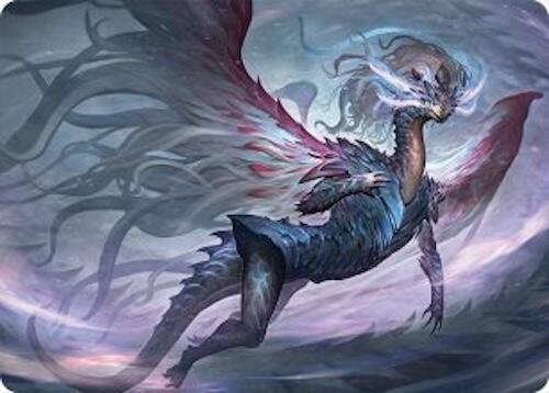 Shiko, Paragon of the Way Art Card (37/54) [Tarkir: Dragonstorm Art Series] | Clutch Gaming