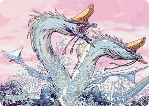 Twinmaw Stormbrood Art Card (39/54) [Tarkir: Dragonstorm Art Series] | Clutch Gaming