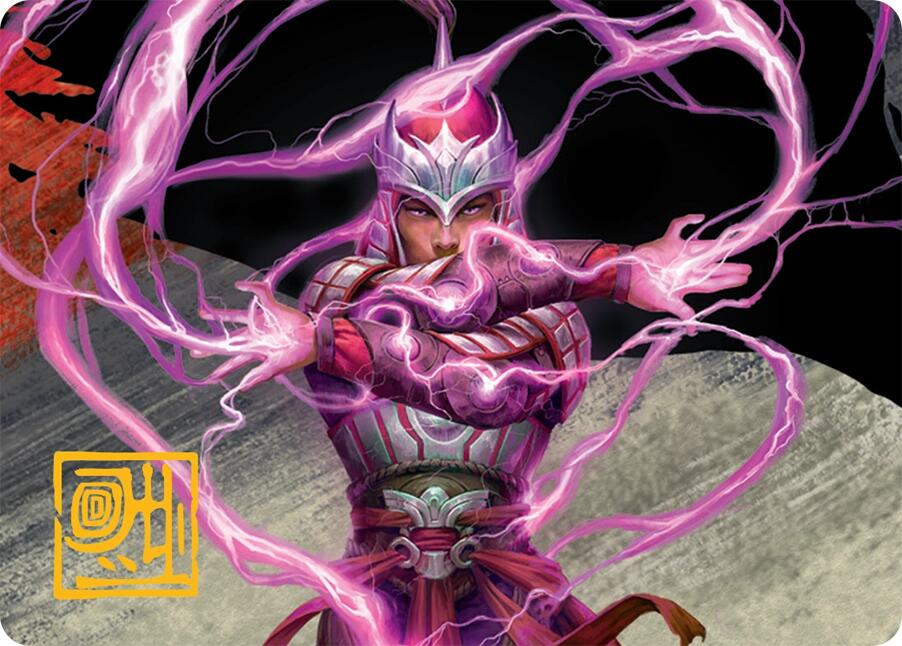 All-Out Assault Art Card (43/54) (Gold-Stamped Signature) [Tarkir: Dragonstorm Art Series] | Clutch Gaming