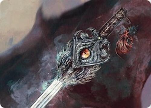 Dragonfire Blade Art Card (40/54) [Tarkir: Dragonstorm Art Series] | Clutch Gaming