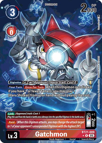 Gatchmon [BT21-009] (Alternate Art) [World Convergence] | Clutch Gaming