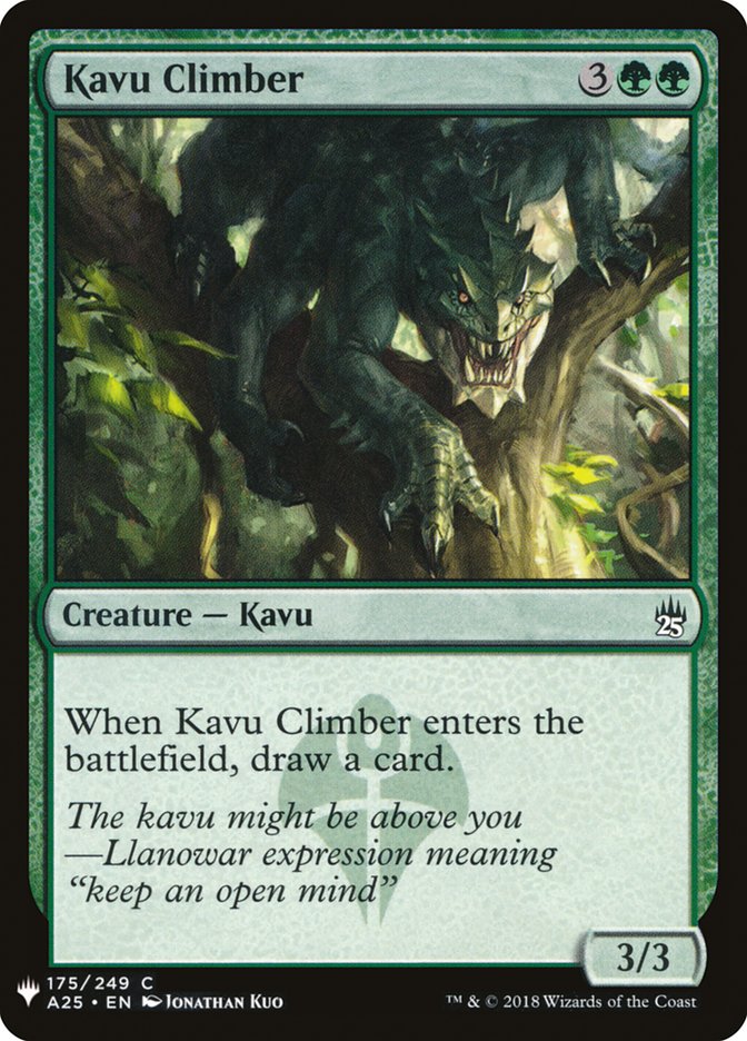 Kavu Climber [Mystery Booster] | Clutch Gaming