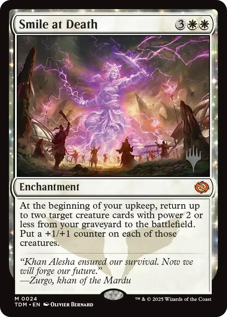Smile at Death [Tarkir: Dragonstorm Promos] | Clutch Gaming
