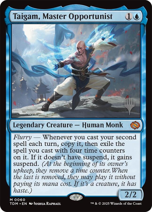 Taigam, Master Opportunist [Tarkir: Dragonstorm Promos] | Clutch Gaming