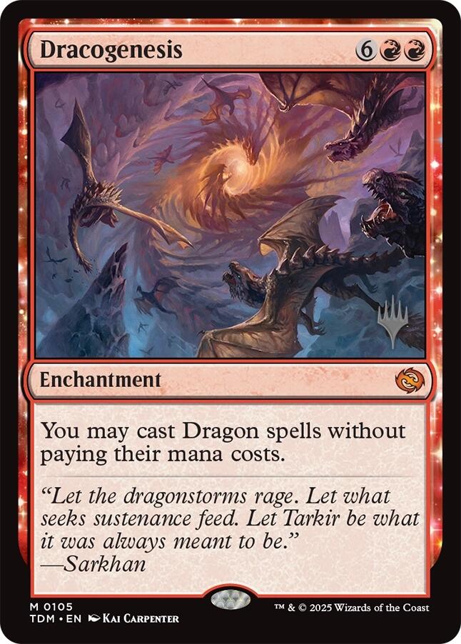 Dracogenesis [Tarkir: Dragonstorm Promos] | Clutch Gaming