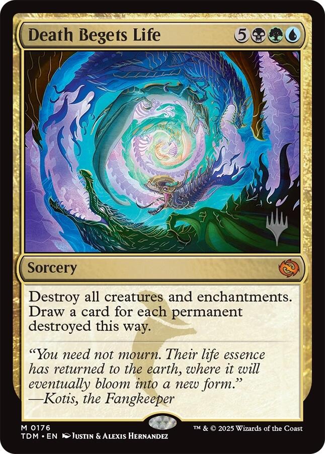 Death Begets Life [Tarkir: Dragonstorm Promos] | Clutch Gaming
