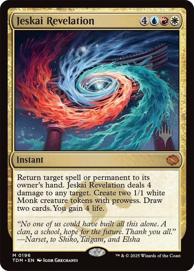 Jeskai Revelation [Tarkir: Dragonstorm Promos] | Clutch Gaming