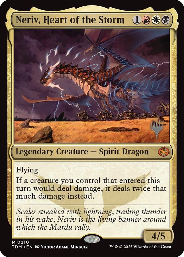 Neriv, Heart of the Storm [Tarkir: Dragonstorm Promos] | Clutch Gaming