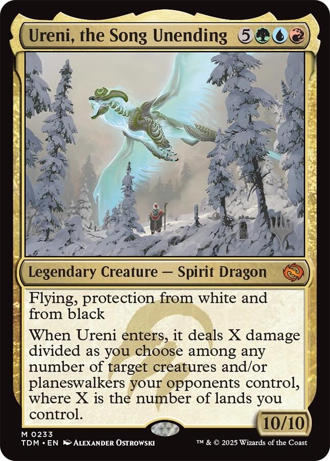 Ureni, the Song Unending [Tarkir: Dragonstorm Promos] | Clutch Gaming
