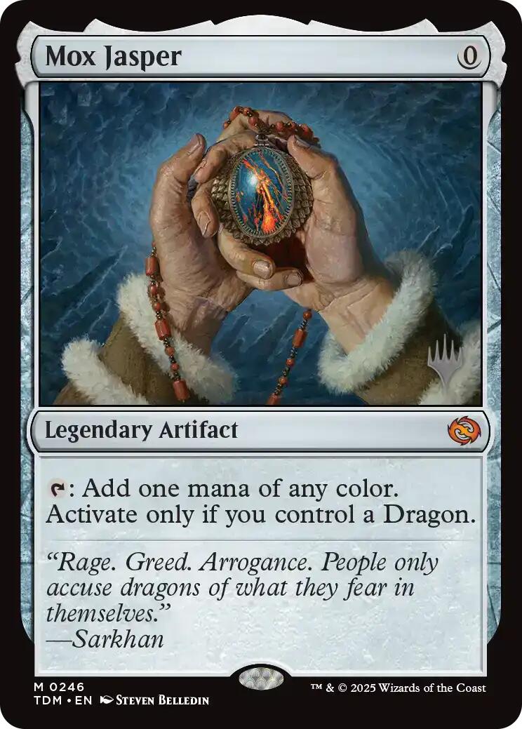 Mox Jasper [Tarkir: Dragonstorm Promos] | Clutch Gaming