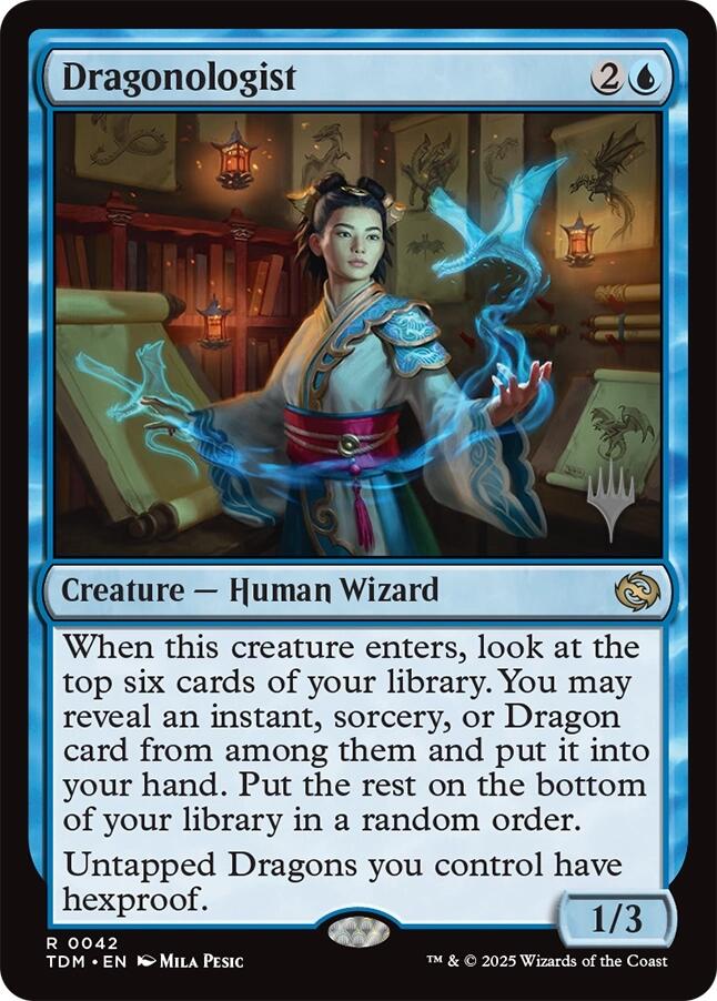 Dragonologist [Tarkir: Dragonstorm Promos] | Clutch Gaming