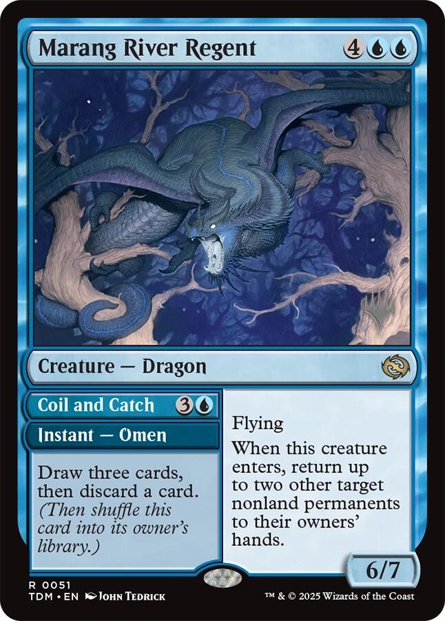 Marang River Regent [Tarkir: Dragonstorm Promos] | Clutch Gaming