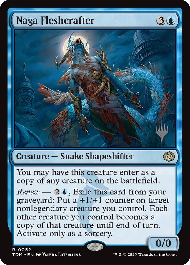 Naga Fleshcrafter [Tarkir: Dragonstorm Promos] | Clutch Gaming