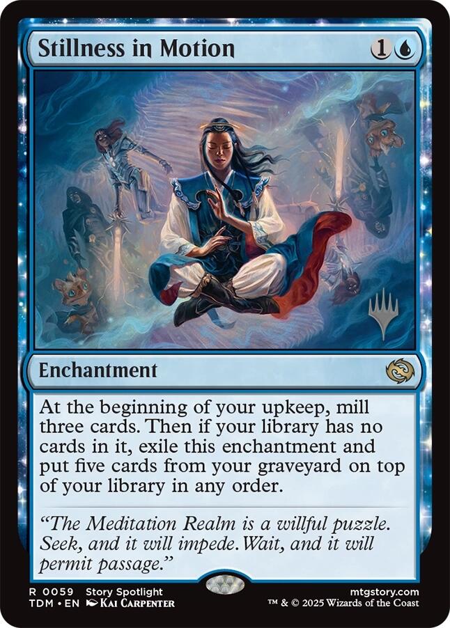 Stillness in Motion [Tarkir: Dragonstorm Promos] | Clutch Gaming