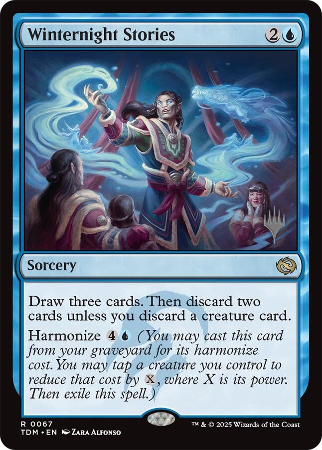 Winternight Stories [Tarkir: Dragonstorm Promos] | Clutch Gaming