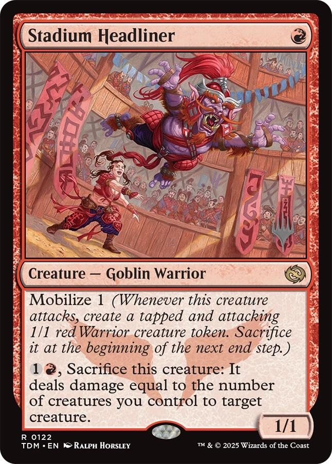 Stadium Headliner [Tarkir: Dragonstorm Promos] | Clutch Gaming