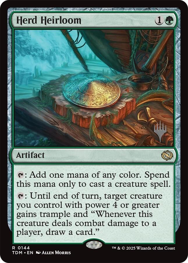 Herd Heirloom [Tarkir: Dragonstorm Promos] | Clutch Gaming