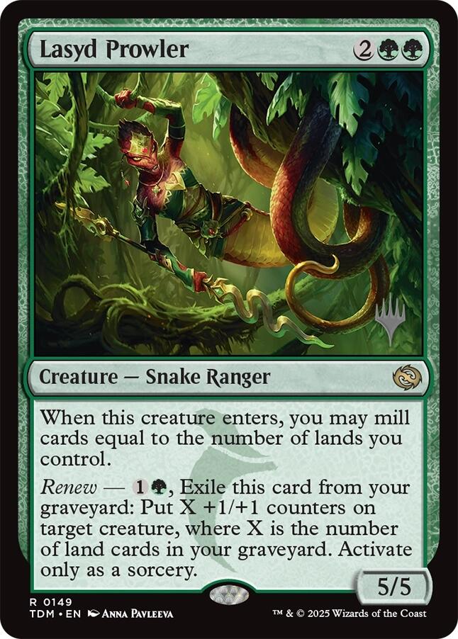 Lasyd Prowler [Tarkir: Dragonstorm Promos] | Clutch Gaming