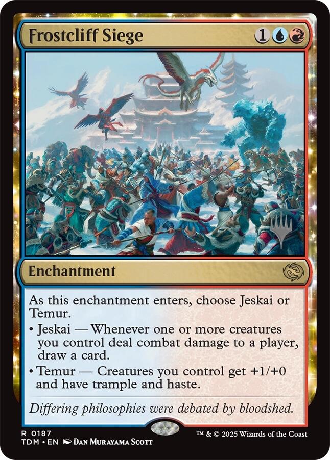 Frostcliff Siege [Tarkir: Dragonstorm Promos] | Clutch Gaming