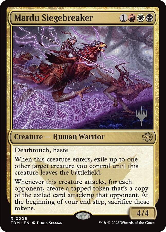 Mardu Siegebreaker (Promo Pack) [Tarkir: Dragonstorm Promos] | Clutch Gaming
